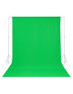 Fondo Verde TRLYC 1.52x2.13m para Fotografía y Video