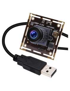 Cámara USB ELP 2MP 1080P con Lente Gran Angular y Micrófono