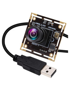 Cámara USB ELP Sony IMX323 1080P 100 Angulo Amplio