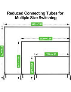 Kit de Fondo Verde 2.74x2.74m con Soporte Móvil 2.13m GLOSHOOTING 2