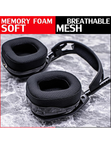 Almohadillas de Malla Transpirable DIMOST para Auriculares Astro A50 GEN 4