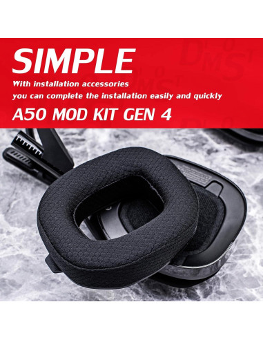 Almohadillas de Malla Transpirable DIMOST para Auriculares Astro A50 GEN 4