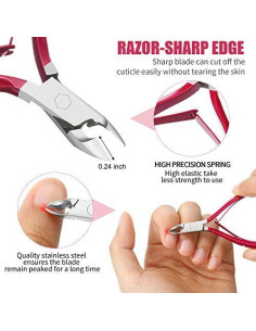 Juego de herramientas de manicura Mudder 5 en 1 acero inoxidable 2