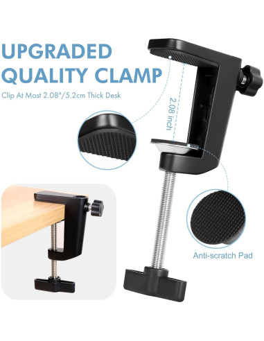 Brazo de Soporte para Micrófono LacBec Ajustable 1.4kg