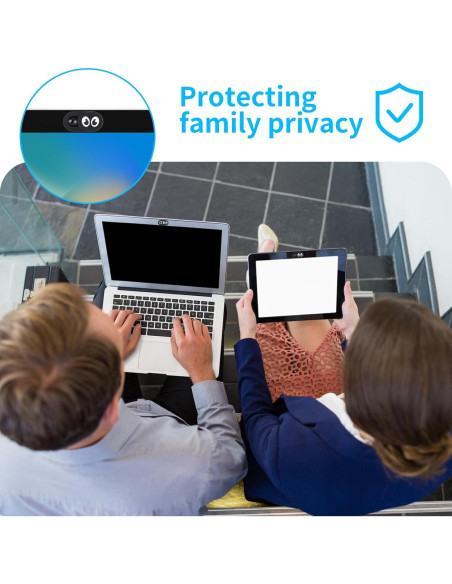 Cubierta de Webcam Deslizante AOZUO 8PCS Protección Privacidad