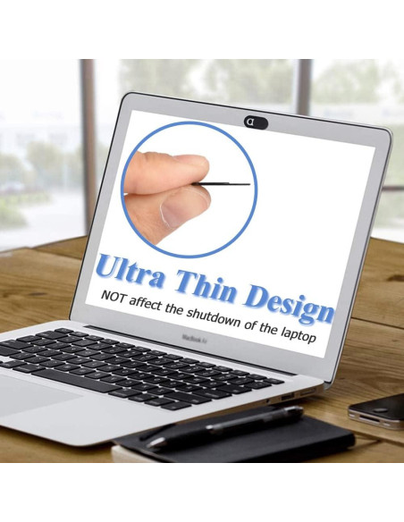 Mesee 50 Piezas Cubierta Deslizante Webcam Ultra Delgado