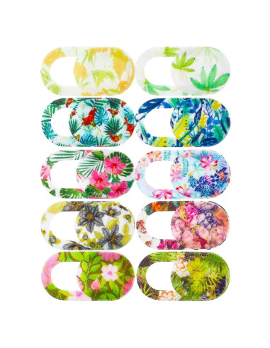 10 Pcs Cubierta de Cámara para Laptop Qianyu Ultra Delgado