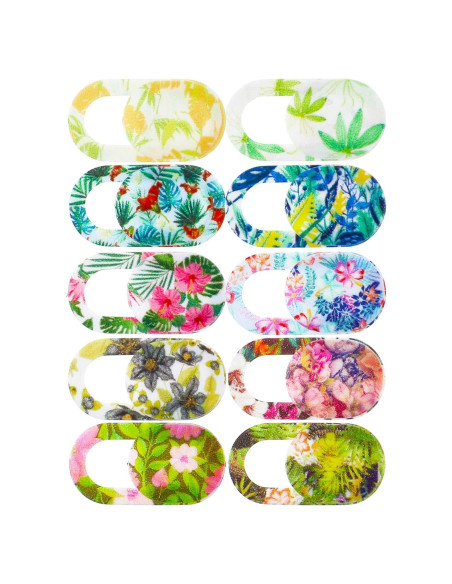 10 Pcs Cubierta de Cámara para Laptop Qianyu Ultra Delgado