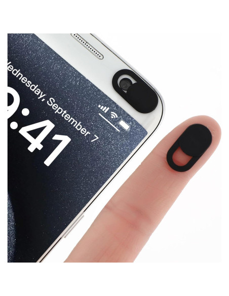 24 Pcs Cubierta de Webcam HJZHII Ultra Fina 1.8x0.9cm