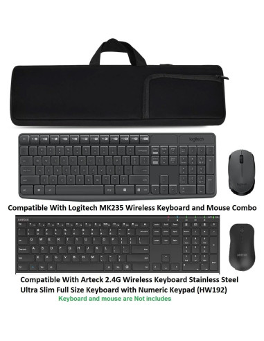 Funda de Neopreno para Teclado y Ratón Logitech MK235