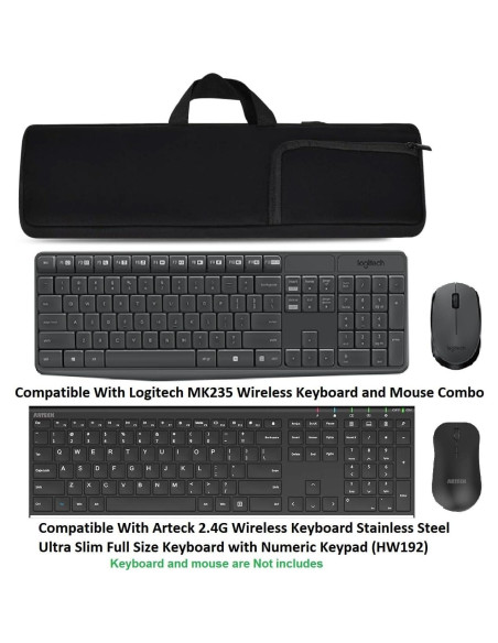 Funda de Neopreno para Teclado y Ratón Logitech MK235