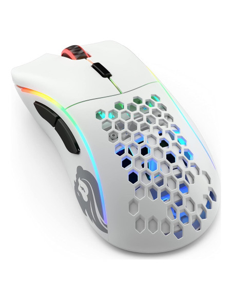 Ratón Gaming Inalámbrico Glorious Modelo D- Blanco 67g