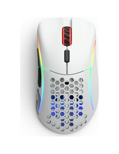 Ratón Gaming Inalámbrico Glorious Modelo D- Blanco 67g