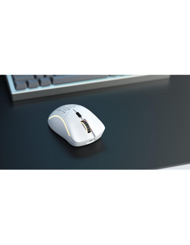 Ratón Gaming Inalámbrico Glorious Modelo D- Blanco 67g