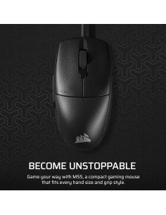 Corsair M55 Ratón Gaming Ligero con Cable 16000 DPI Negro 2