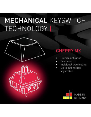 Teclado Mecánico CHERRY MX Board 3.0 S Aluminio Negro