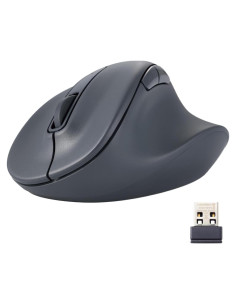 Ratón Ergonómico Inalámbrico ELECOM M-XGM30DBSKBK 2000DPI Negro