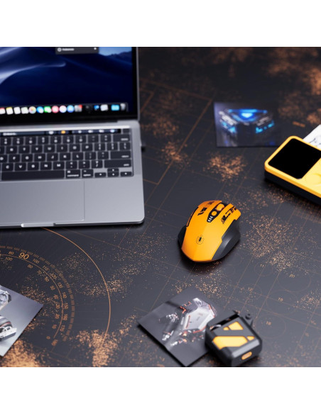 Ratón Inalámbrico Ergonómico Uineer U6 Bluetooth 5.0 Recargable