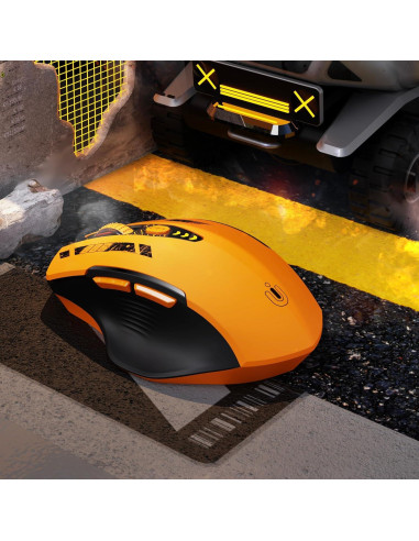 Ratón Inalámbrico Ergonómico Uineer U6 Bluetooth 5.0 Recargable