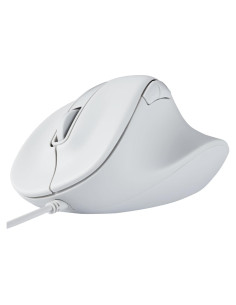 Ratón USB Ergonómico ELECOM EX-G M Blanco 2000DPI 5 Botones