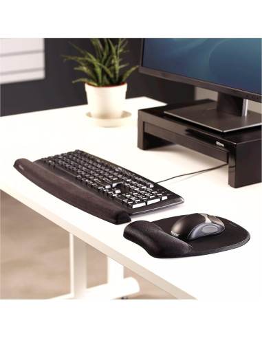 Almohadilla de Ratón Fellowes 9176501 con Espuma Memoria - Negro