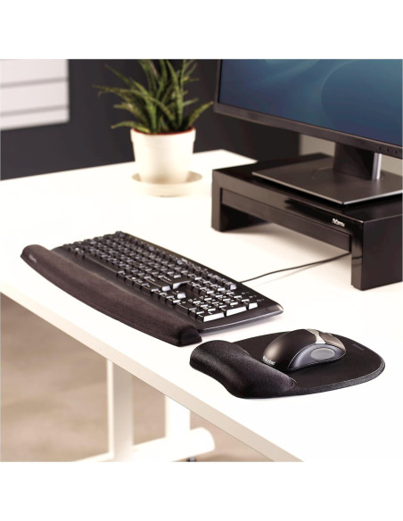 Almohadilla de Ratón Fellowes 9176501 con Espuma Memoria - Negro