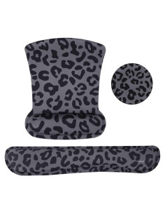 Soporte Reposamuñecas Ergonómico MOSISO + Alfombrilla Negro