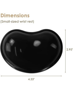 Almohadilla de Reposamuñecas Ergonómica Arisase Gel Silicona 2