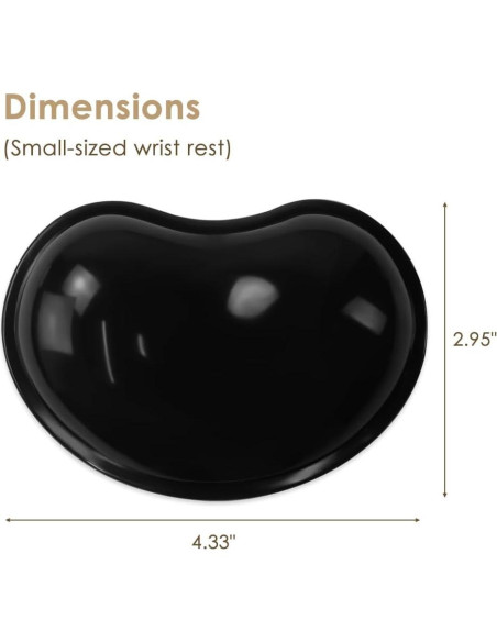 Almohadilla de Reposamuñecas Ergonómica Arisase Gel Silicona