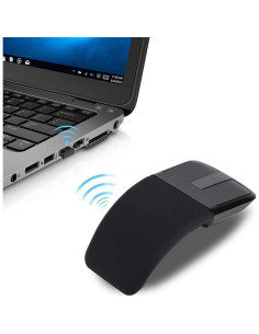 Ratón Inalámbrico Plegable Naroote 1600dpi Negro 2