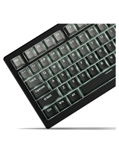 Juego de Teclas Personalizadas PBT Doubleshot SDYZ 134 Teclas Gris