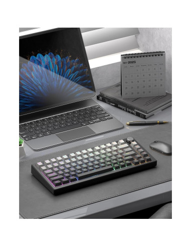 Juego de Teclas Personalizadas PBT Doubleshot SDYZ 134 Teclas Gris
