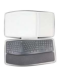 Funda de Viaje Dura co2CREA para Teclado Logitech Ergo K860