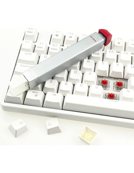 Extractor de Teclas Gateron V2 Plata para Teclado Mecánico Extractor de Teclas Gateron V2 Plata para Teclado Mecánico