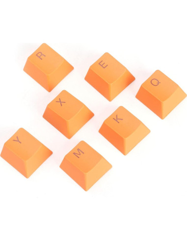 Teclas PBT Archuu 108 Teclas Retroiluminadas Naranja