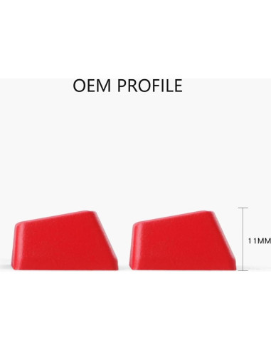 Teclas Artisan Brillantes para Teclado Mecánico - Negro ABS