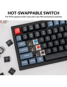 Teclado Mecánico Keychron V3 TKL Personalizable QMK/VIA 2