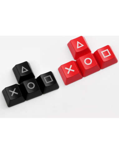 Teclas Artisan Brillantes para Teclado Mecánico - Negro ABS