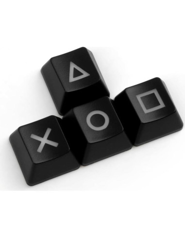 Teclas Artisan Brillantes para Teclado Mecánico - Negro ABS