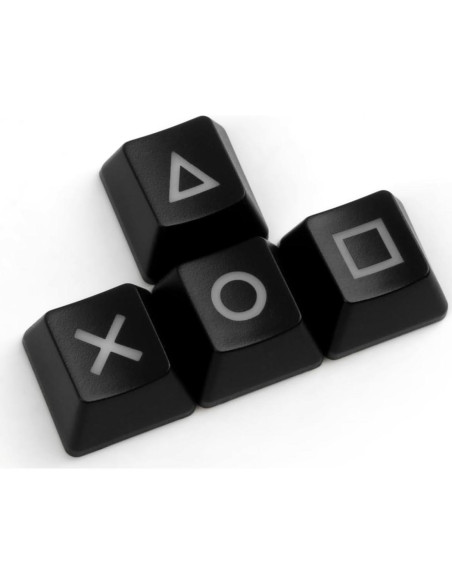 Teclas Artisan Brillantes para Teclado Mecánico - Negro ABS