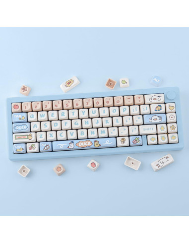 Juego de Teclas PBT 139 Teclas Personalizadas Tyrixki MOA