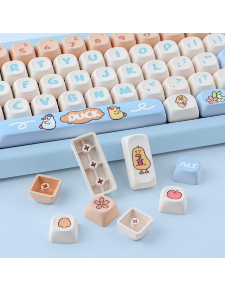 Juego de Teclas PBT 139 Teclas Personalizadas Tyrixki MOA