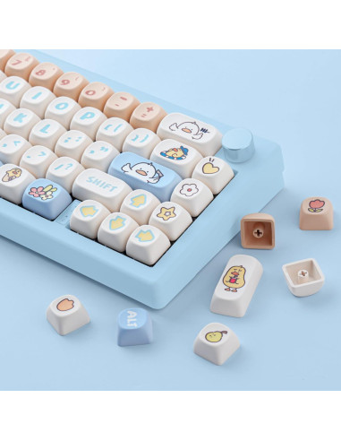 Juego de Teclas PBT 139 Teclas Personalizadas Tyrixki MOA