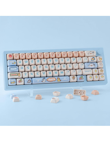 Juego de Teclas PBT 139 Teclas Personalizadas Tyrixki MOA