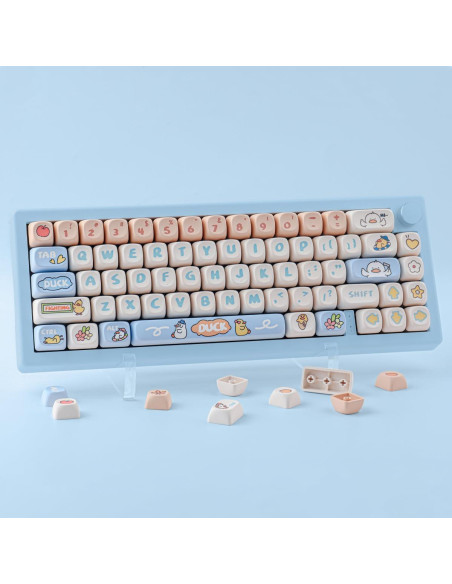 Juego de Teclas PBT 139 Teclas Personalizadas Tyrixki MOA