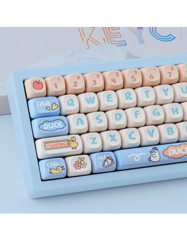 Juego de Teclas PBT 139 Teclas Personalizadas Tyrixki MOA