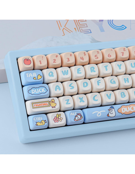 Juego de Teclas PBT 139 Teclas Personalizadas Tyrixki MOA