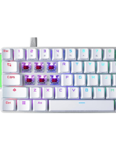 Teclado Gaming Compacto ASUS ROG Falchion Ace 65% RGB