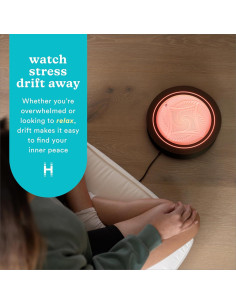 Paisaje de Arena Homedics 11" Zen Compacto con LED Wi-Fi Negro 2