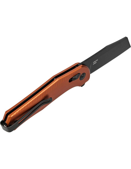 Cuchillo SOG Diverge XR 20.32 cm Acero D2 Naranja Negro